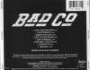 Bad Company1974 - back